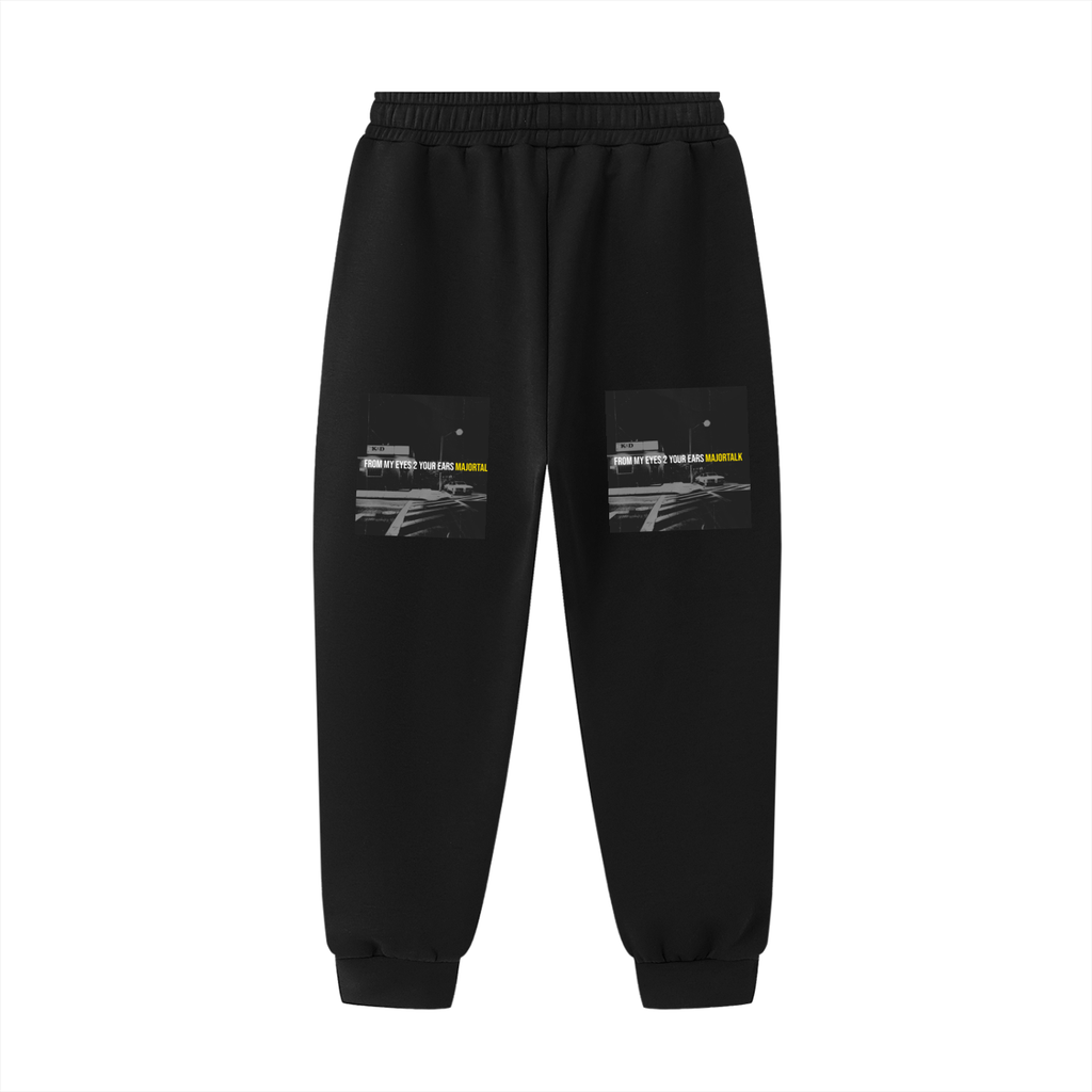 Essential Drawstring Jogged Sweatpants