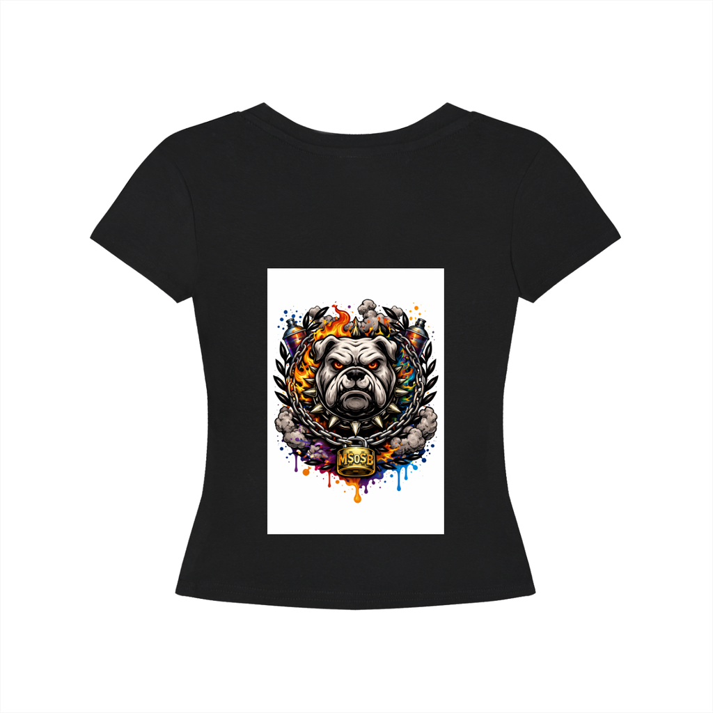Women's Longline Slim-Fit T-Shirt
