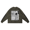 Unisex Camo Loose Long Sleeve T-Shirt