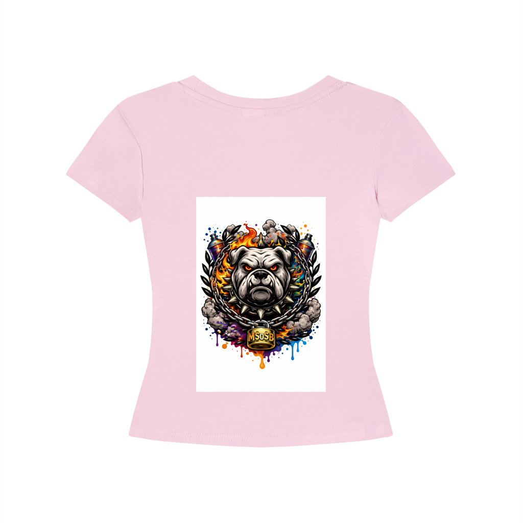 Women's Longline Slim-Fit T-Shirt