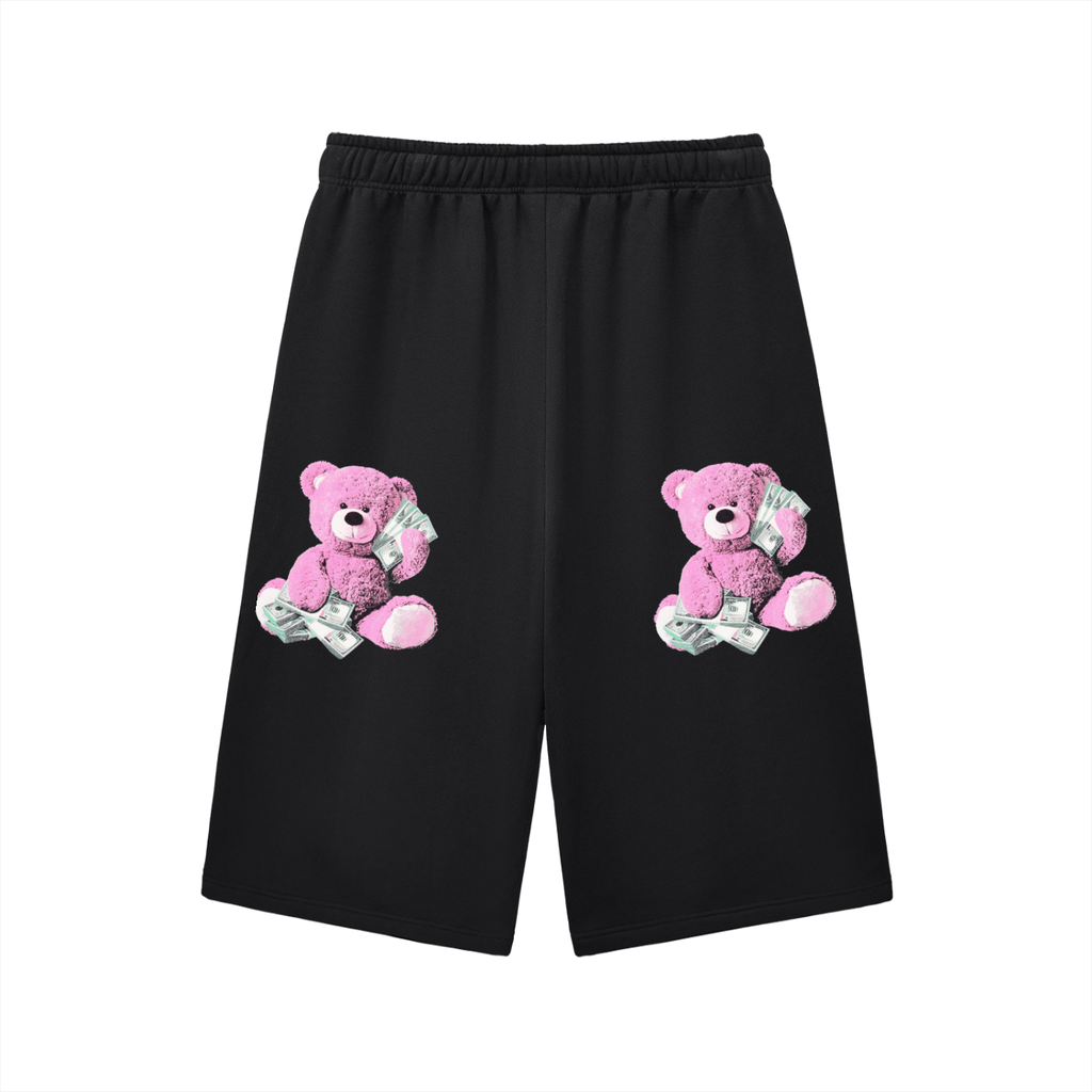 Relaxed Drawstring Three-quarter Sweatpants