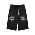 Relaxed Drawstring Three-quarter Sweatpants